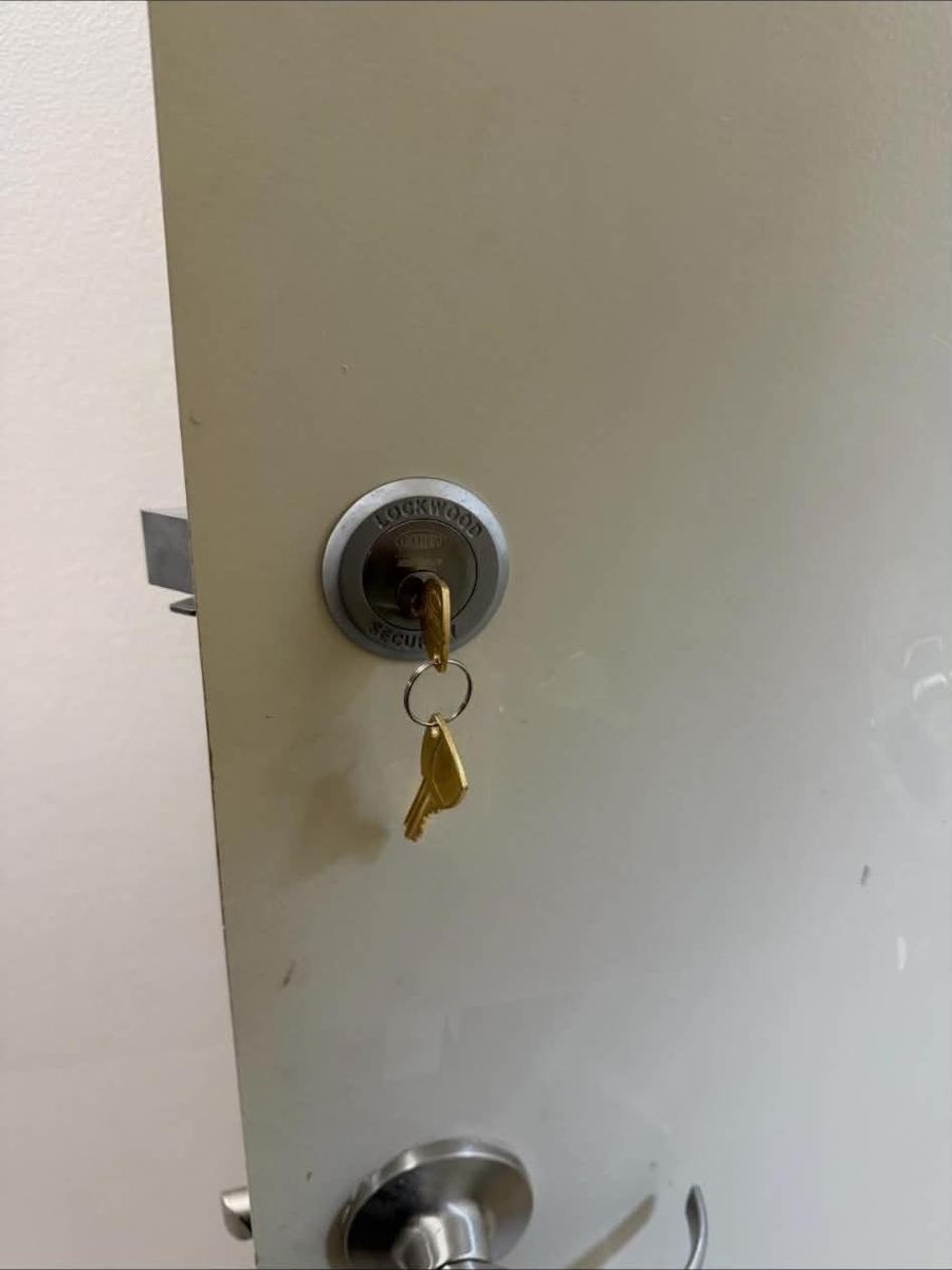New keys cut and tested in a deadlock